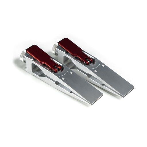 TSPROF Quick Fillet Clamps with red locking levers on white background, 3/4 view