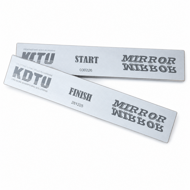 KDTU Mirror Edge Finishing Stones (Start + Finish)