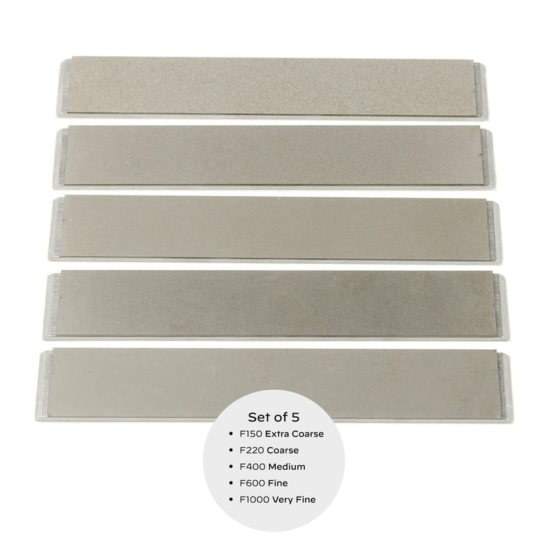 Set Of Diamond Plates On Blanks (5 Pcs)