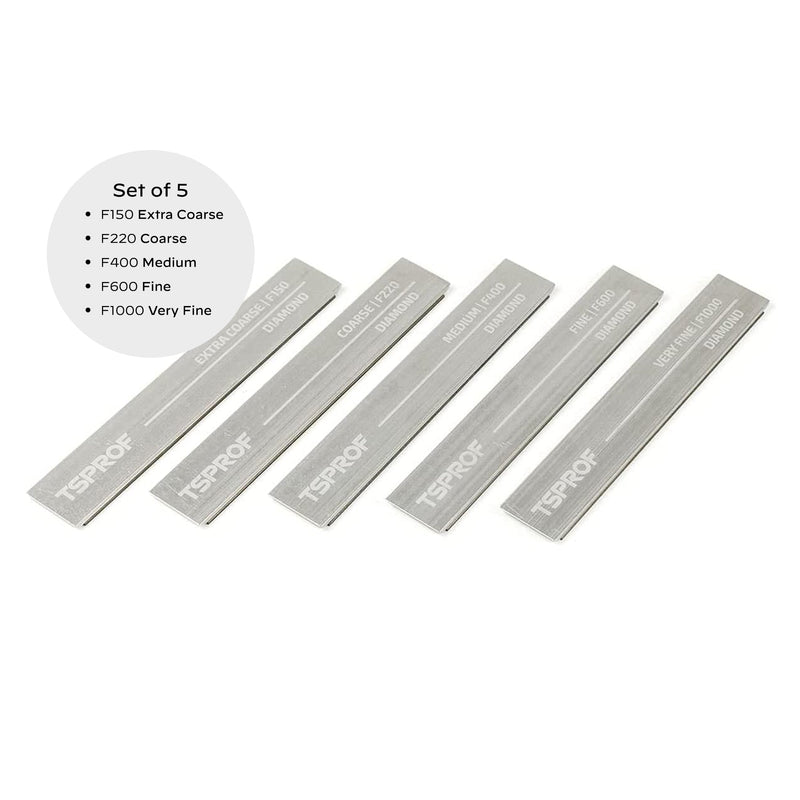 Set Of Diamond Plates On Blanks (5 Pcs)