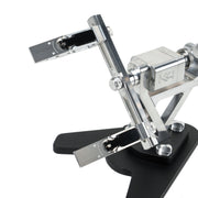 Close-up view of the TSPROF K4 clamping arm rotation.