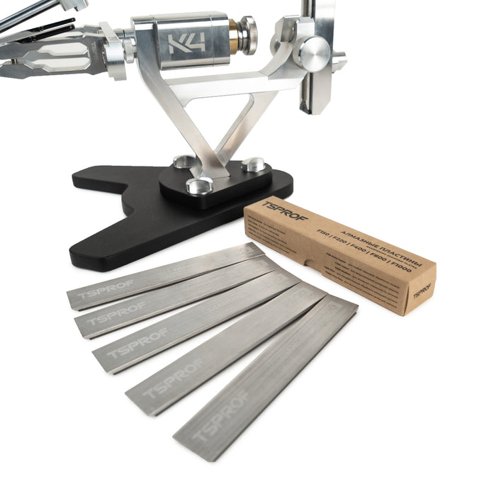TSPROF K4 with diamond sharpening plates on white background