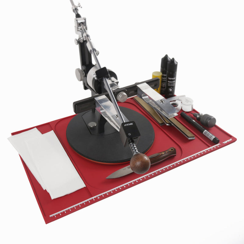 Tapis de couteau TSPROF XL (Rouge)