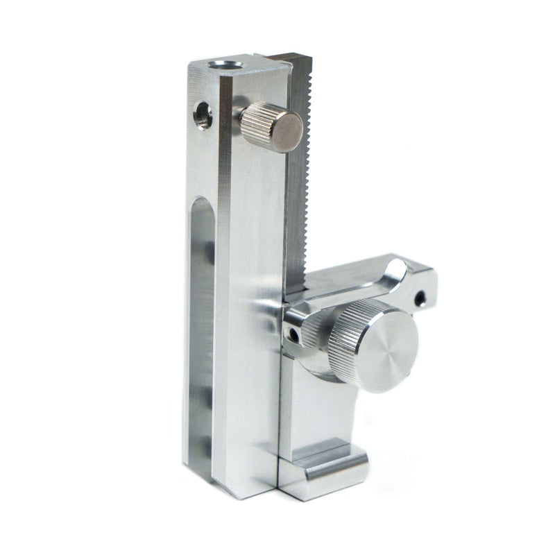 Pioneer height adjuster close up from behind