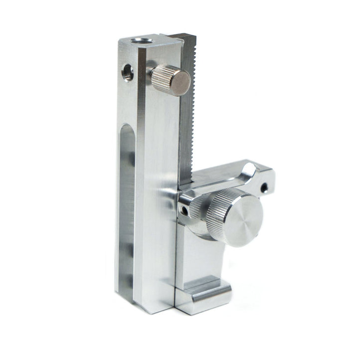 Pioneer height adjuster close up from behind