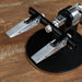 TSPROF Quick Fillet Clamps with red locking levers mounted to TSPROF K03 standing on a wooden table