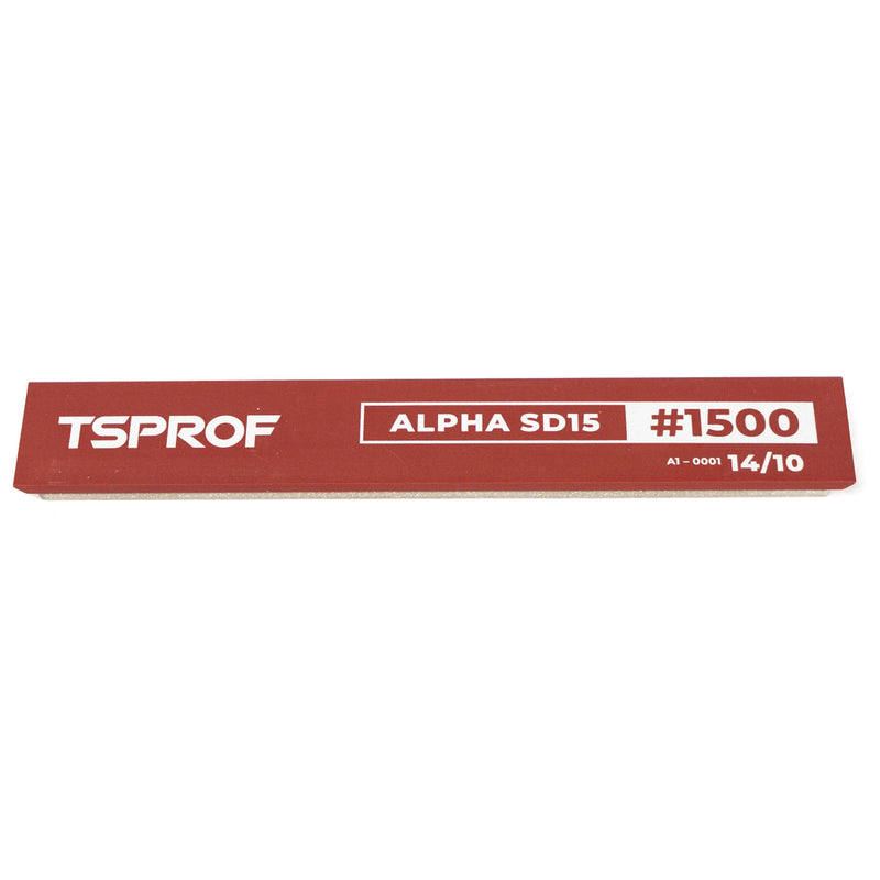TSPROF Alpha SD15 Resin Diamond Sharpening Stone, 6", 14/10 (1500 Mesh) Grit