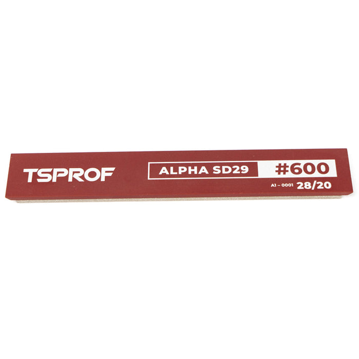 TSPROF Alpha SD29 Resin Diamond Sharpening Stone, 6", 28/20 (600 Mesh) Grit