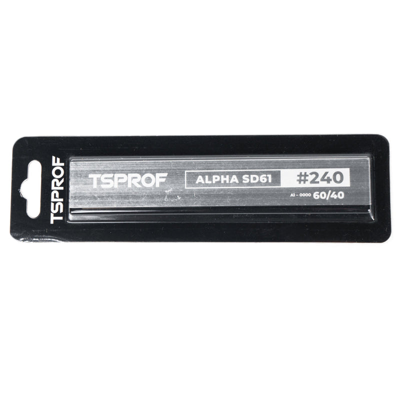 TSPROF Alpha SD61 Resin Diamond Sharpening Stone, 6", 60/40 (240 Mesh) Grit