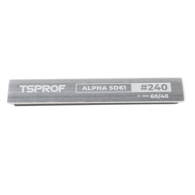 TSPROF Alpha SD61 Resin Diamond Sharpening Stone, 6", 60/40 (240 Mesh) Grit