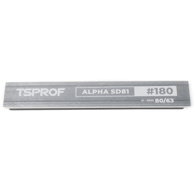 TSPROF Alpha SD81 Resin Diamond Sharpening Stone, 6", 80/63 (180 Mesh) Grit