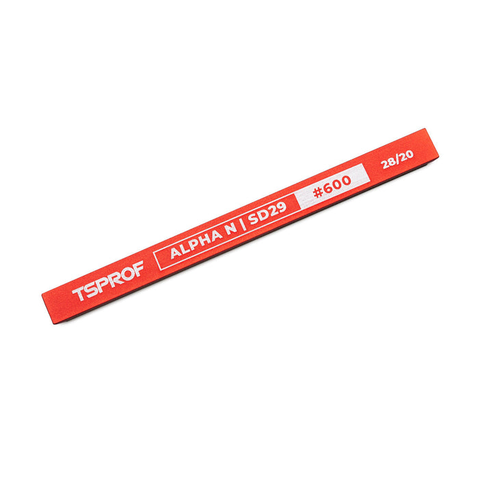 Pietra per affilatura diamantata in resina TSPROF Alpha N SD29, 6", grana 28/20 (600 mesh), stretta