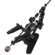 TSPROF carbon guide rod with abrasive holder installed on TSPROF K4 sharpening system.
