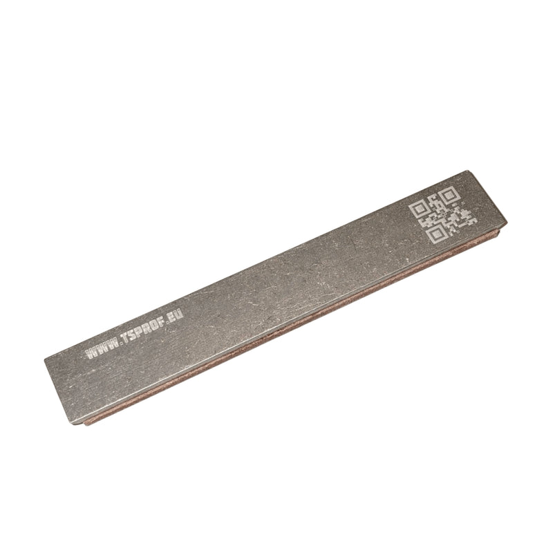 TSPROF.EU Leather on Aluminum Blank, Leather Strop (1pc)