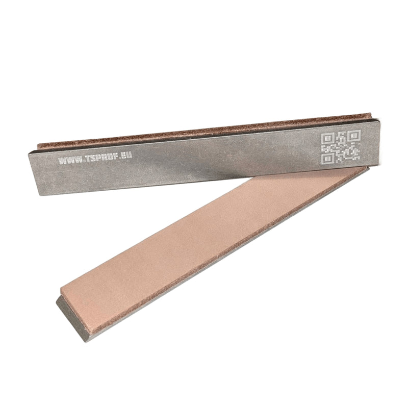 TSPROF.EU Leather on Aluminum Blank, Leather Strop (1pc)