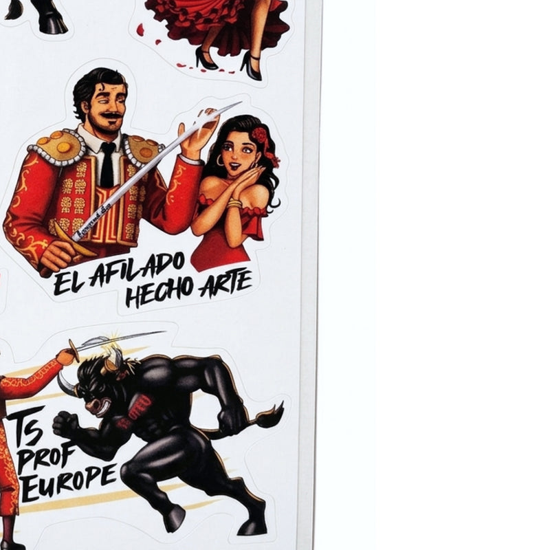 TSPROF EU-Aufkleber-Set Nr. 1