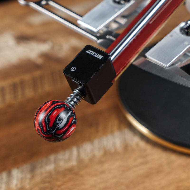 TSPROF CrazyFiber Kugelgriff, 8 mm (roter Achat)