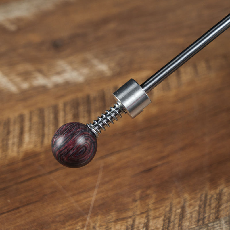 TSPROF Crazy Fiber Ball-Griff, 6 mm (Purpurit)