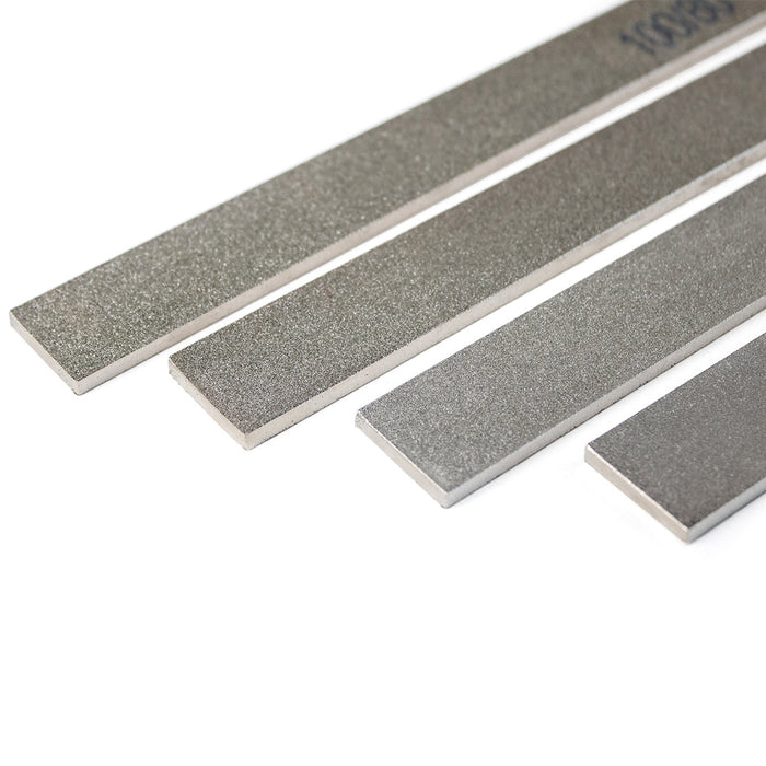 Barre diamantate a 3 strati per riprofilatura, 6", (4 pezzi)